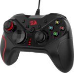 Controle Gamer Redragon Rift G710 para PC e PS3, com XInput/DInput, vibração e botões extras para mais controle nos jogos. - Imagem 6