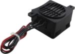Aquecedor PTC Cerâmica 24V 200W para Desktop, aquecimento rápido, termóstato ajustável e uso seguro para quarto - Imagem 3