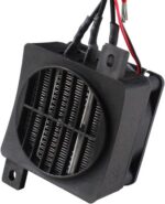 Aquecedor PTC Cerâmica 24V 200W para Desktop, aquecimento rápido, termóstato ajustável e uso seguro para quarto - Imagem 6