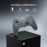 GameSir G7 SE: controle com fio para PC e Xbox, precisão Hall Effect, plug and play, conforto e botões traseiros programáveis - Imagem 4
