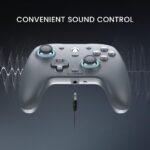 GameSir G7 SE: controle com fio para PC e Xbox, precisão Hall Effect, plug and play, conforto e botões traseiros programáveis - Imagem 6