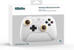 8Bitdo Ultimate 2 White: controle sem fio preciso com TMR, gatilhos ajustáveis e baixa latência para Windows e Android - Imagem 11