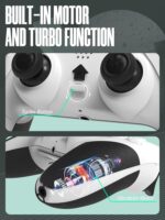 Controle Sem Fio PS4/PC/Android/iOS com 6 eixos, vibração dupla e áudio 3,5 mm para jogar com mais precisão e conforto - Imagem 5
