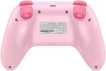 GameSir Nova Lite Rosa: controle multiconexão com Hall Effect, turbo e vibração para PC, Switch e mobile - Imagem 3