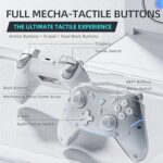 Machenike G5 Pro: controle tri-mode com Hall, macros e alta precisão para PC, Switch, Android e iOS - Imagem 6
