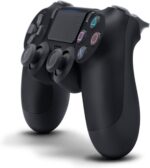 Controle Dualshock 4 sem fio preto compatível com PS4 Pro + fone gamer premium com microfone - Imagem 5