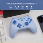 GameSir Nova Lite: controle sem fio multplataforma com Hall Effect, Turbo e vibração para PC, Switch e celular - Imagem 3