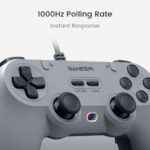 Controle GameSir Tegenaria Lite: precisão Hall Effect, 1000Hz e baixa latência para Switch, PC, Android e iOS - Imagem 4