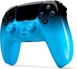 Controle sem fio DualSense Rhythm Blue: resposta tátil, gatilhos adaptáveis e estilo vibrante para elevar seu setup gamer. - Imagem 4