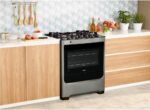 Fogão Consul 5 bocas Inox com mesa de vidro: mais praticidade, limpeza fácil e forno versátil. - Imagem 6