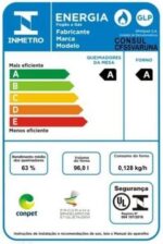 Fogão Consul 5 bocas Inox com mesa de vidro: mais praticidade, limpeza fácil e forno versátil. - Imagem 7