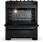 Fogão 5 bocas Consul mesa de vidro preto: potência, praticidade e limpeza fácil para sua cozinha. - Imagem 3