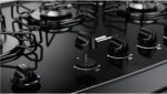 Fogão 5 bocas Consul mesa de vidro preto: potência, praticidade e limpeza fácil para sua cozinha. - Imagem 6