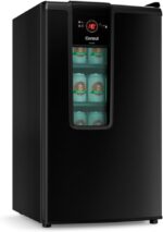 Cervejeira Consul Preta CZE12BE 220v: cervejas geladas sem congelar, com capacidade para 75 latas e controle digital de temperatura. - Imagem 3