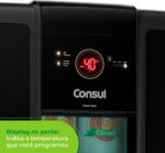 Cervejeira Consul Preta CZE12BE 220v: cervejas geladas sem congelar, com capacidade para 75 latas e controle digital de temperatura. - Imagem 9