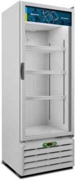 Refrigerador Expositor Vertical Metalfrio 403L VB40AL 110V: conserva, resfria e destaca bebidas com design moderno e LED. - Imagem 3