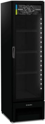 Refrigerador Expositor Metalfrio All Black 296L: destaque suas bebidas com conservação ideal e design premium para vender mais. - Imagem 4