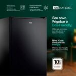 Frigobar Eos Ice Compact 93L Preto: compacto, econômico e silencioso para manter bebidas e alimentos sempre à mão. - Imagem 3