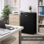 Frigobar EOS 71L Ice Compact Preto com compressor, gela rápido e baixo consumo para sua casa ou escritório. - Imagem 4