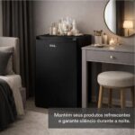 Frigobar EOS 71L Ice Compact Preto com compressor, gela rápido e baixo consumo para sua casa ou escritório. - Imagem 7