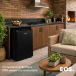 Frigobar EOS 71L Ice Compact Preto com compressor, gela rápido e baixo consumo para sua casa ou escritório. - Imagem 8