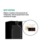 Cervejeira Metalfrio All Black 337L: máxima eficiência, cerveja gelada e design premium para seu PDV. - Imagem 4