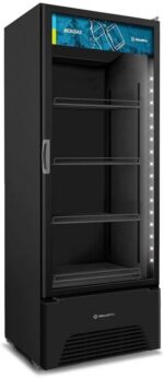 Refrigerador Expositor Vertical Metalfrio All Black 577L, alta capacidade, porta antiembaçante e refrigeração uniforme para seu negócio. - Imagem 3