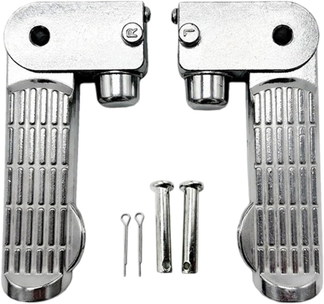 2 Peças Pedal Dobrável para Bicicleta Elétrica em Liga de 2 Peças Pedal Dobrável para Bicicleta Elétrica em Liga de Alumínio, antiderrapante, leve e fácil de instalar, ideal para mais estabilidade e praticidade.