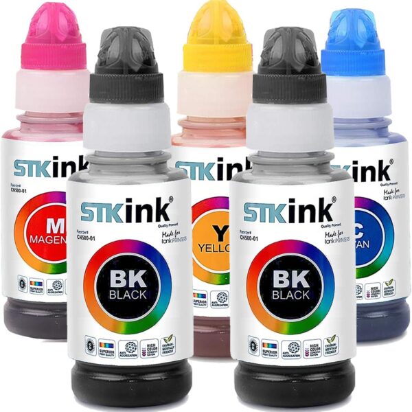 5x Tinta Stkink Para Impressora Gi190 G4110 G4111 G1800 G1900 G3000 190
