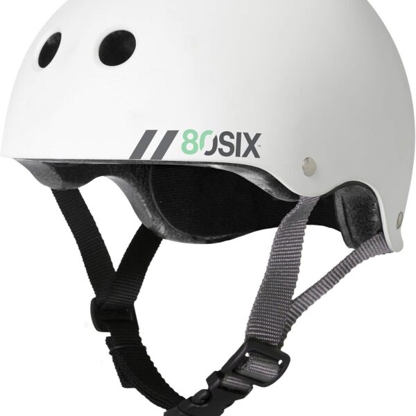 80SIX Triple Certified Multisport Helmet: segurança certificada e conforto para bike, skate, patins e scooter