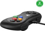 8Bitdo M30 Wired para Xbox e Windows: controle oficial com 6 botões, resposta rápida e ideal para jogos de luta. - Imagem 2