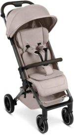 ABC Design Ping 3 Trekking: carrinho leve, dobrável e seguro com capota UV 50+ para passeios confortáveis.