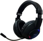 ACG2510 Headset Gamer RGB: áudio potente, conforto over-ear e microfone ajustável para jogos, calls e trabalho.