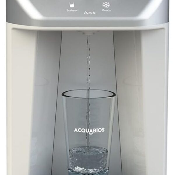 ACQUABIOS PURIFICADOR DE ÁGUA BASIC - BACTERIOLÓGICO/BIVOLT/PRATA