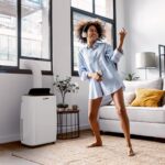AIRO COMFORT Ar condicionado portátil 14000 BTU para sala de 700 m², unidade CA de chão com controle remoto e kit de instalação DYI - Imagem 2