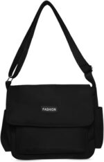 ALWY Bolsa Feminina de Nylon Tactel: leve, resistente e ideal para faculdade, trabalho e uso casual