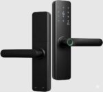 ANJGG Fechadura Digital Biométrica com App, Senha, NFC e Digital: segurança e praticidade para sua porta.