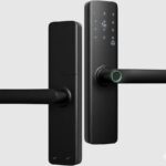 ANJGG Fechadura Digital Biométrica com App, Senha, NFC e Digital: segurança e praticidade para sua porta.
