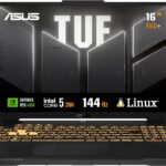ASUS TUF Gaming F16 Intel Core 5, RTX 4050, 8 GB, 512 GB SSD, KeepOS,16.0'' FHD, Mecha Gray - FX607VU-RL054
