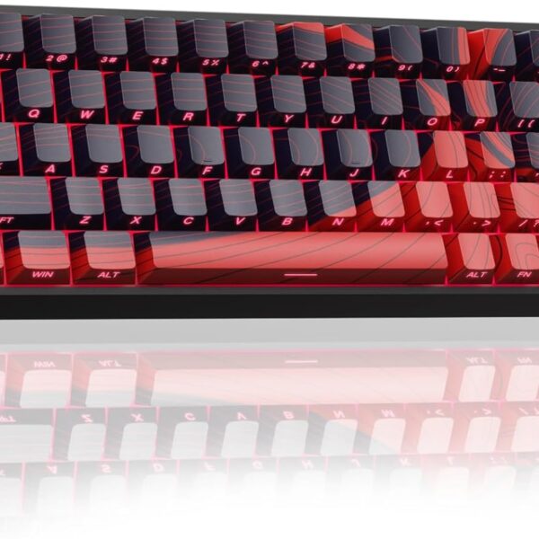 AULA WIN68 HE MAX - Teclado para jogos com efeito Hall com interruptor magnético, modo de acionamento rápido de acionamento ajustável, taxa de pesquisa de 8 KHz, teclado mecânico para jogos com