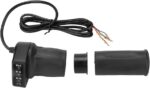 Acelerador de Bicicleta 36V com indicador de bateria e meia torção, ideal para ebikes, mini bikes e scooters dobráveis - Imagem 2