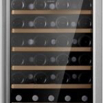 Adega Climatizada Eos Premium Eac51m 51 Garrafas 110v com controle eletrônico e refrigeração por compressor para melhor conservação.