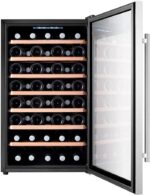 Adega Climatizada Eos Premium Eac51m 51 Garrafas 110v com controle eletrônico e refrigeração por compressor para melhor conservação. - Imagem 2