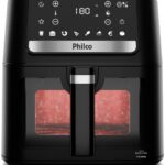 Air Fryer Philco 9,5L Visor Glass Redstone 1800W PAF95A 127V