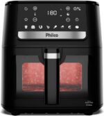 Air Fryer Philco 9,5L Visor Glass Redstone 1800W PAF95A 127V