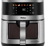 Air Fryer Philco 9L Visor Glass Painel Digital PAF90C 220