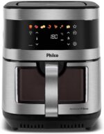 Air Fryer Philco 9L Visor Glass Painel Digital PAF90C 220