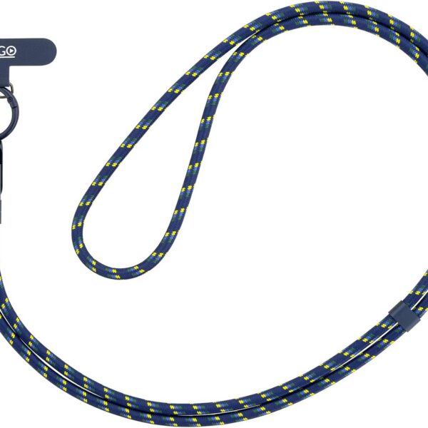 Alça Cabo USB-C Crossbody i2GO CBF 1,5m: carregue e use o celular com praticidade, segurança e estilo no dia a dia.