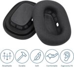 Almofadas MMOBIEL para AirPods Max: conforto, isolamento acústico e encaixe perfeito em Cinza Espacial - Imagem 2
