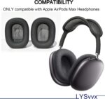Almofadas para AirPods Max em couro proteico e espuma viscoelástica: conforto, fixação magnética e isolamento de ruído. - Imagem 2